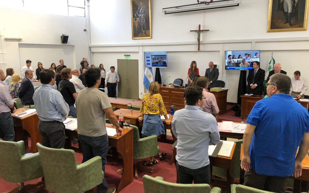 EL HCD DE SAN ISIDRO RINDIÓ HOMENAJE A LOS HÉROES DE MALVINAS