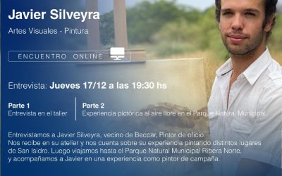 CICLO DE CHARLAS VIRTUALES: JAVIER SILVEYRA, EL PAISAJISMO Y LA BELLEZA NATURAL DE SAN ISIDRO